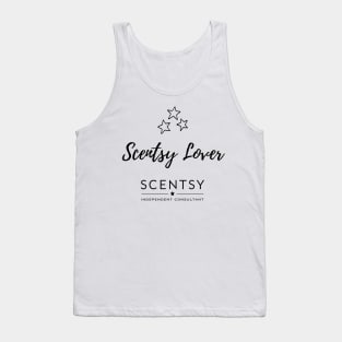 Scentsy lover with stars and scentsy independent consultant logo Tank Top